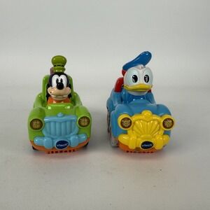 VTech Go Go Smart Wheels Disney Goofy & Donald w/Lights  & Sounds